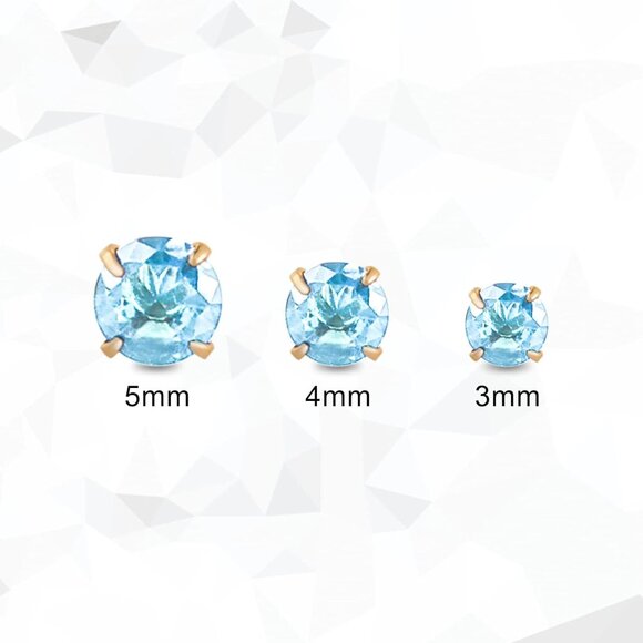 Set of 12 Gold Plated Surgical Steel Star Heart Square Stud Earrings Featuring C - Picture 4 of 6